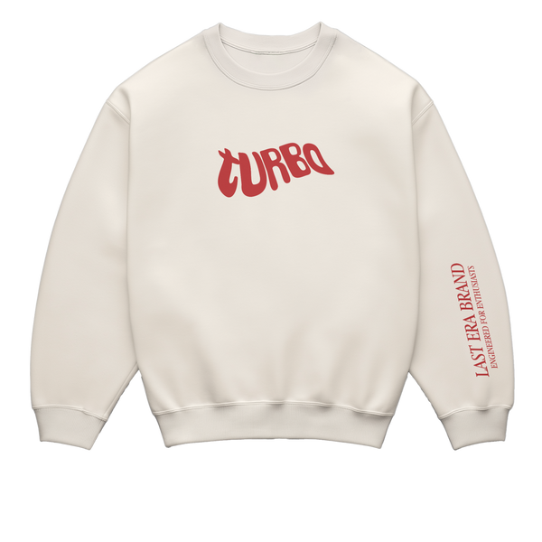 Turbo Study 50 Sweatshirt (Off-White)