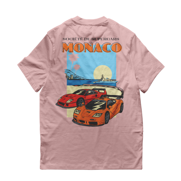 RE-STOCKED:  Monaco Société de Supercars Tee